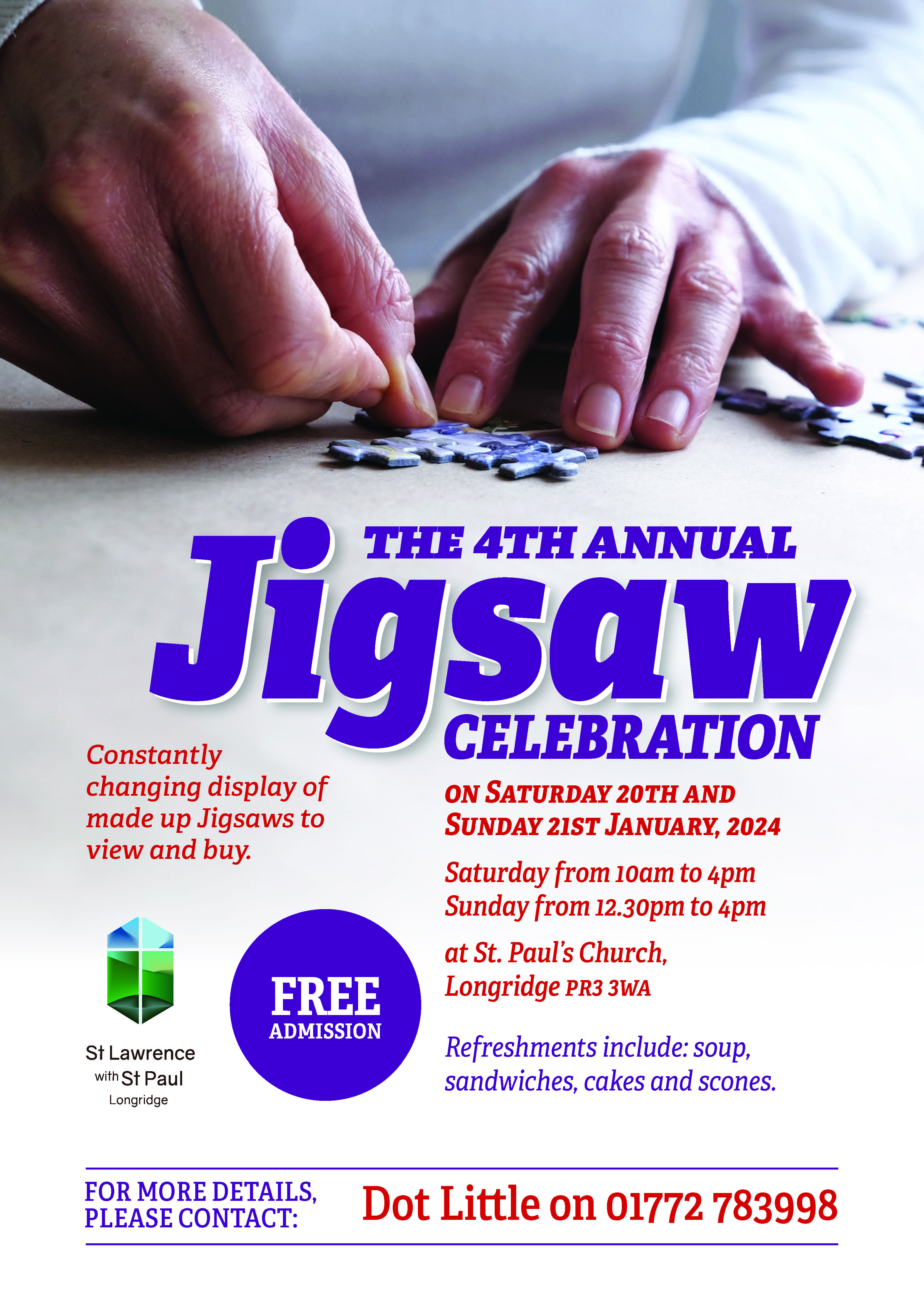 The 4th Annual Jigsaw Celebration Longridge St Lawrence with St Paul